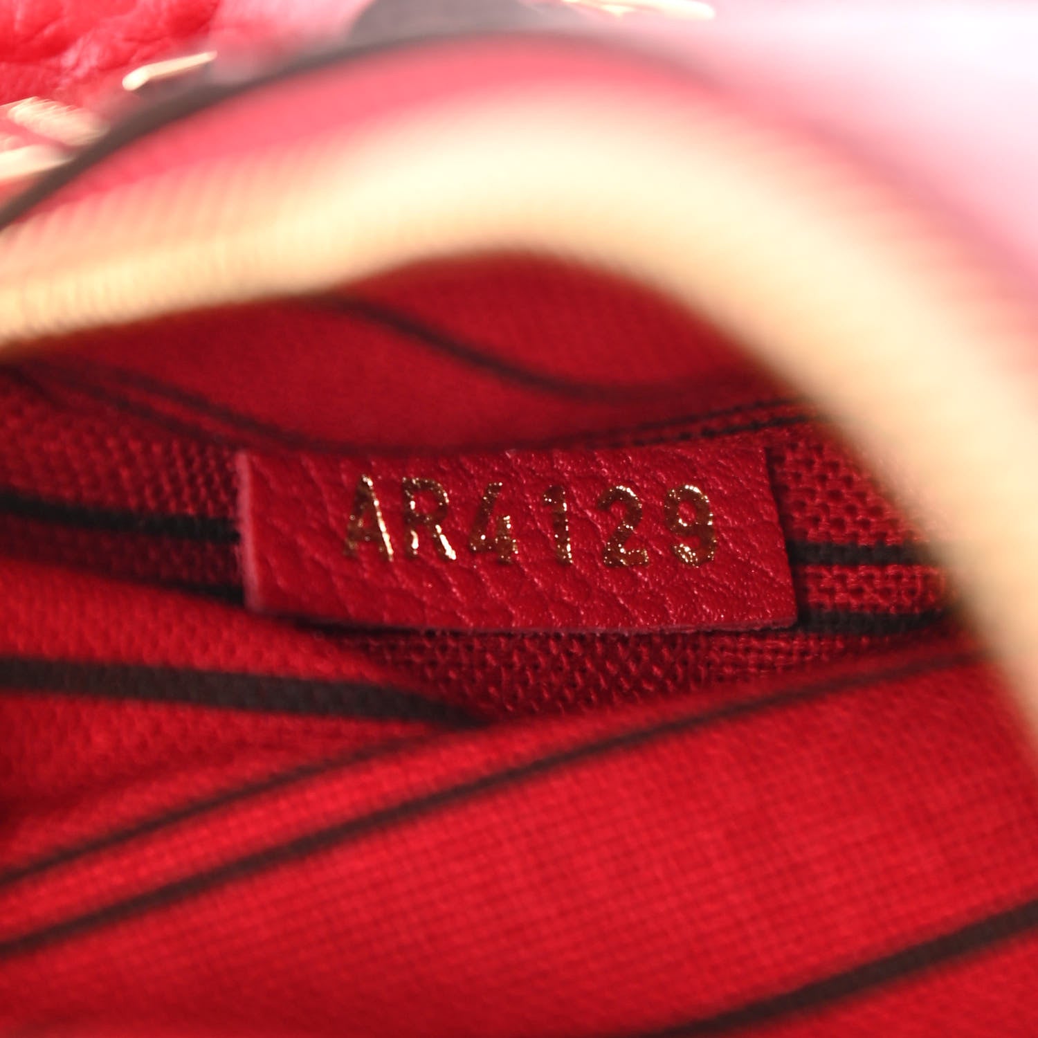 Louis Vuitton Empreinte Pochette Metis Scarlet 7 of 10