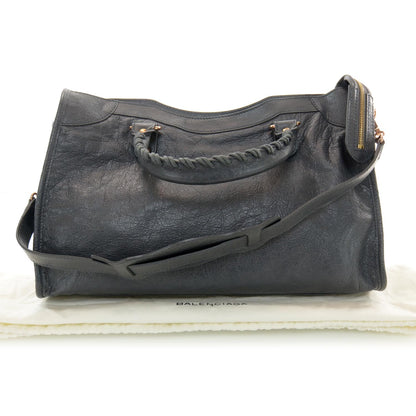 Balenciaga Agneau Giant 12 Rose Gold Hardware City Gris Tarmac 3 of 11
