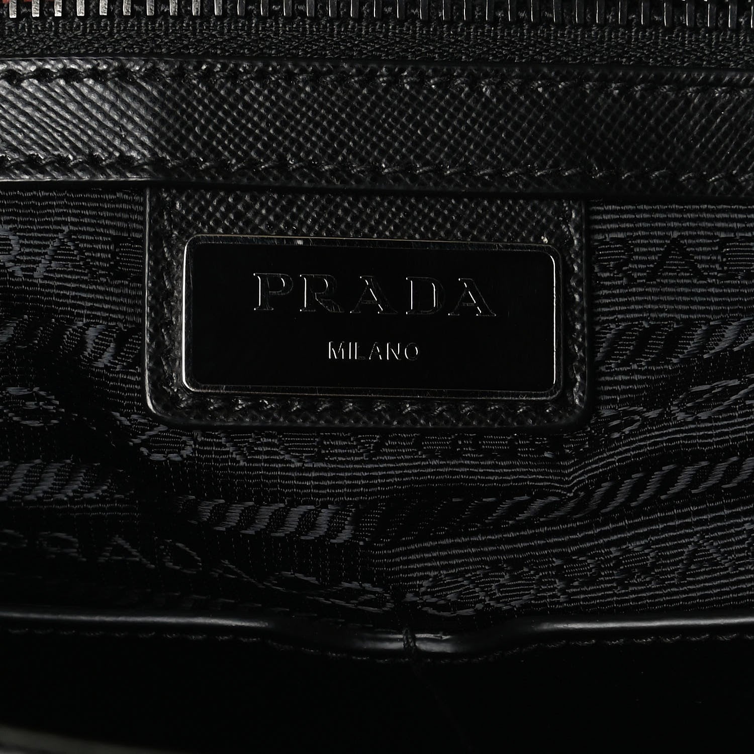 Prada Tessuto Nylon Saffiano Messenger Bag Militare 10 of 27