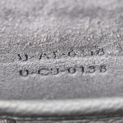 Celine Drummed Calfskin Nano Luggage Kohl 7 of 14
