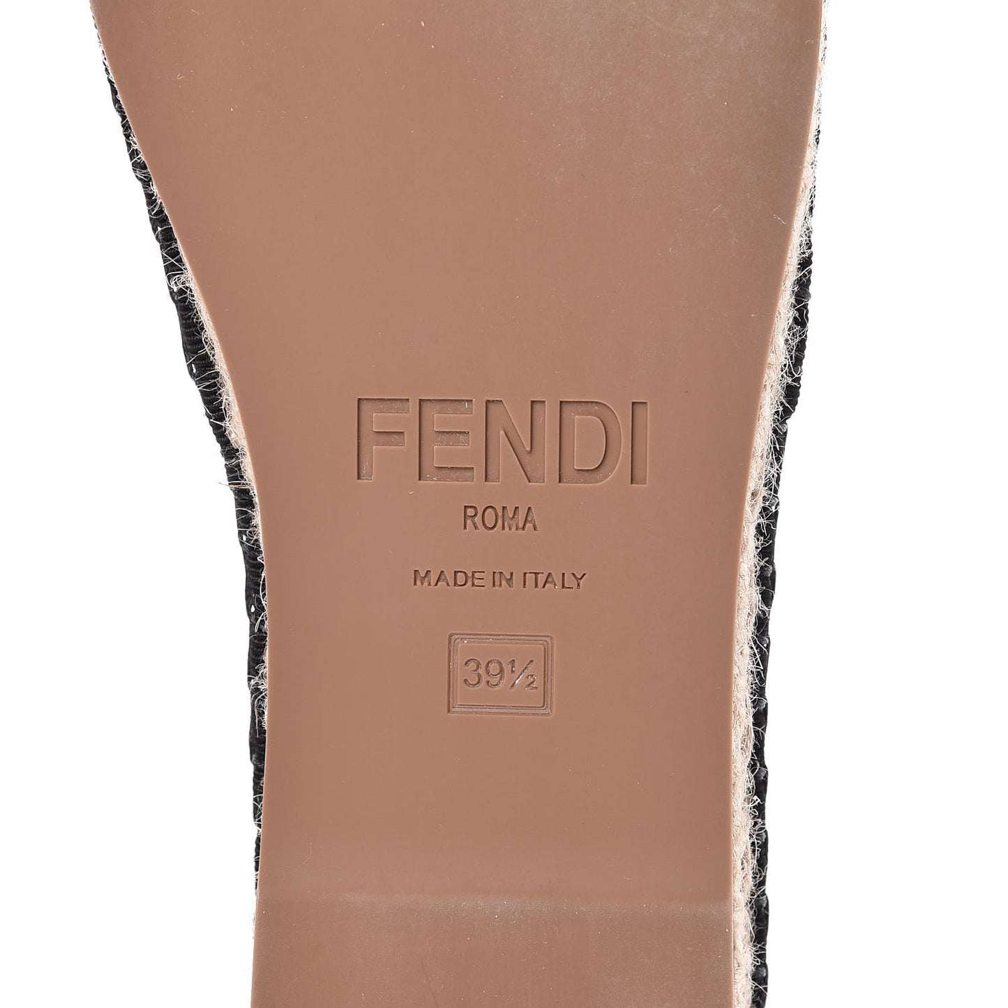 Canvas Mesh FF Colibri Espadrilles 39.5 Black Tobacco Moro