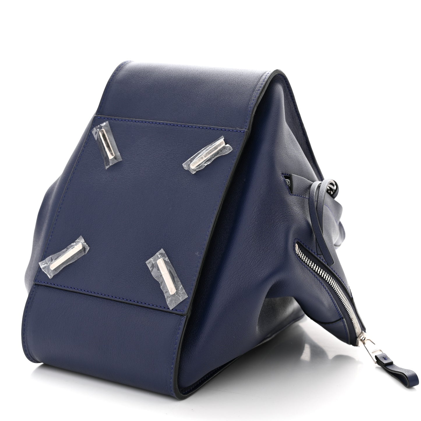 Calfskin Small Hammock Shoulder Bag Marine