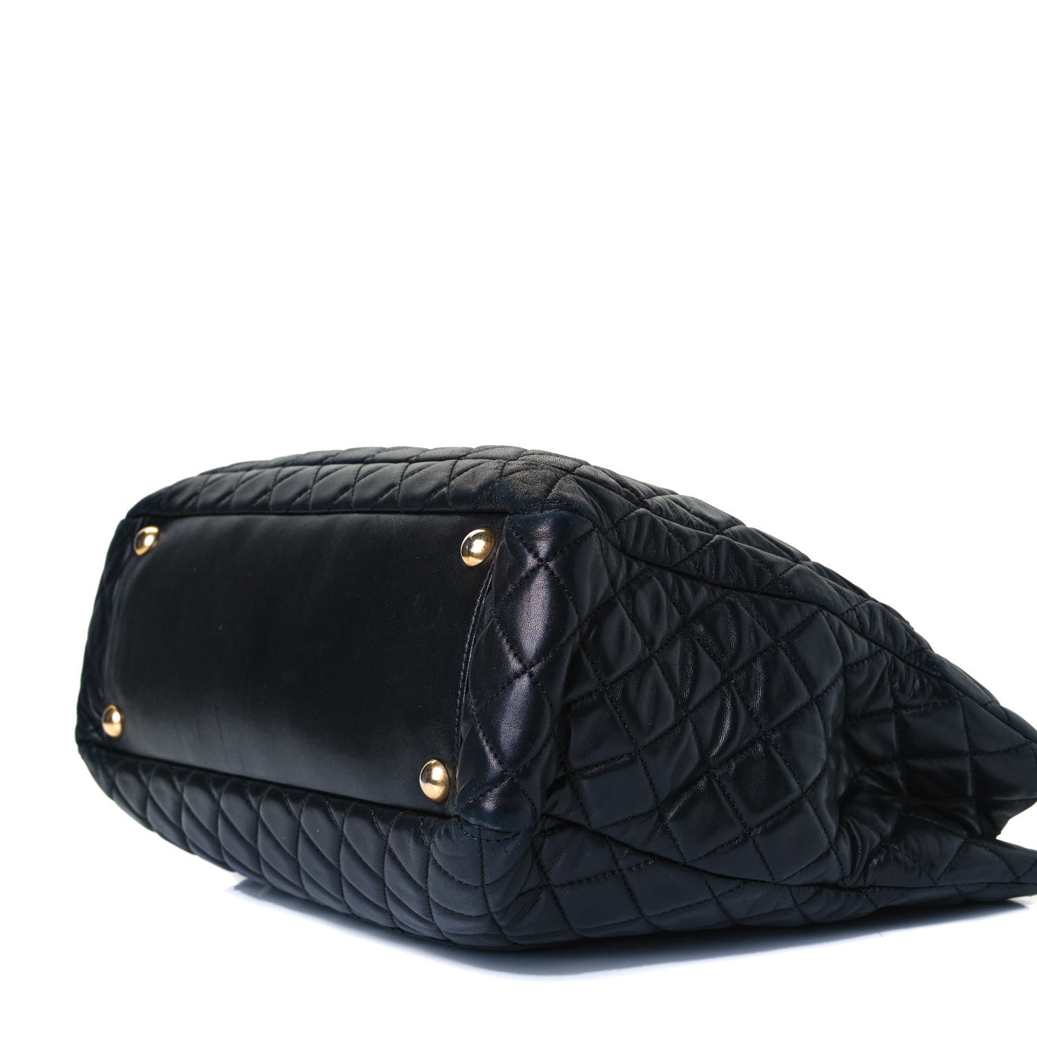 Chanel Lambskin Quilted Large Tote Black 8 of 8