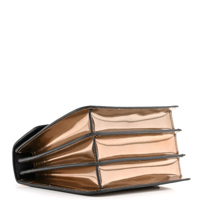 Bulgari Metallic Calfskin Serpenti Forever Top Handle Bronze 5 of 10