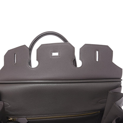 Hermes Togo Birkin 35 Etain 19 of 29