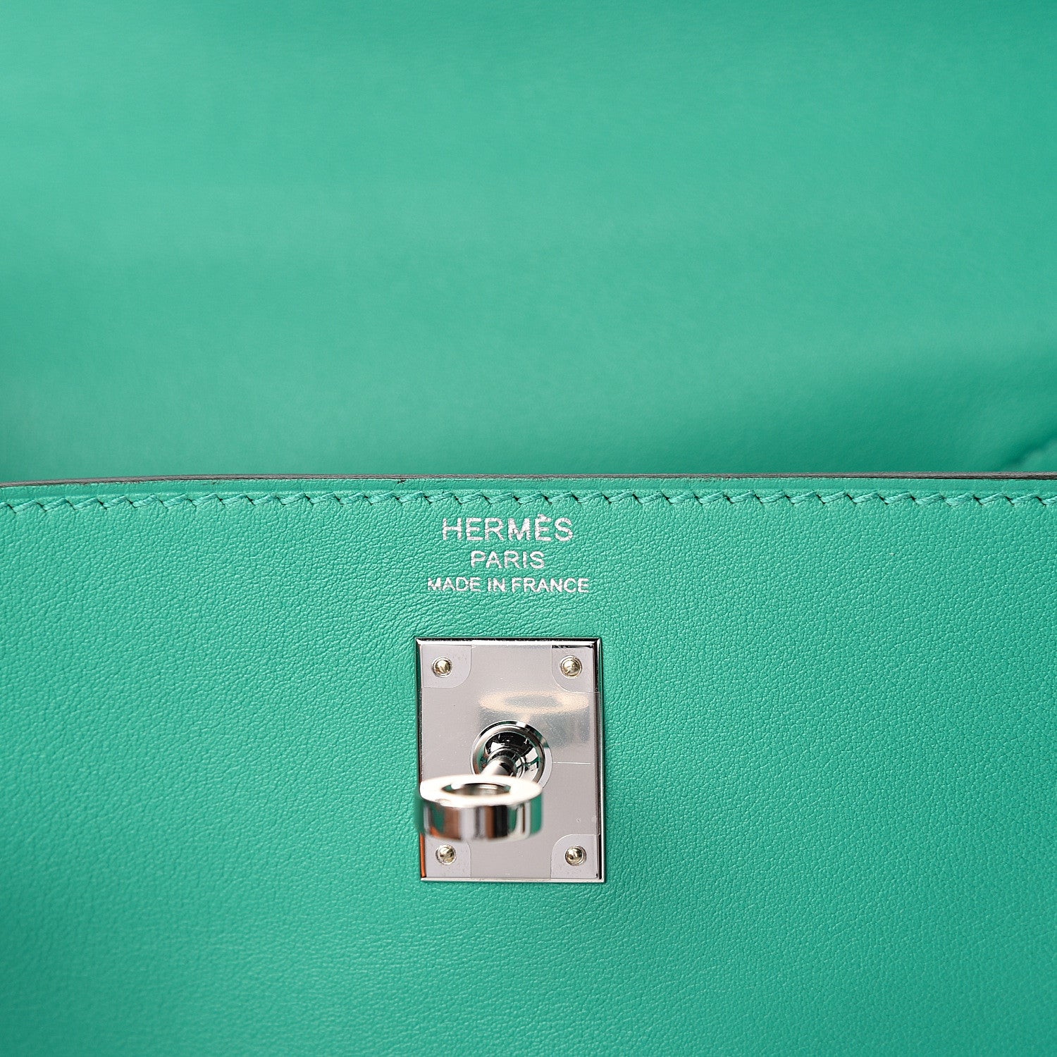 Hermes Swift Kelly Retourne 25 Vert Verone 5 of 9