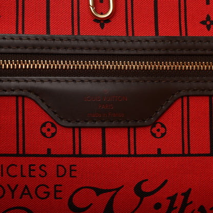 Louis Vuitton Damier Ebene Neverfull GM 6 of 15