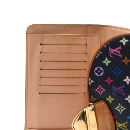Louis Vuitton Monogram Multicolor Eugenie Wallet Black 10 of 12