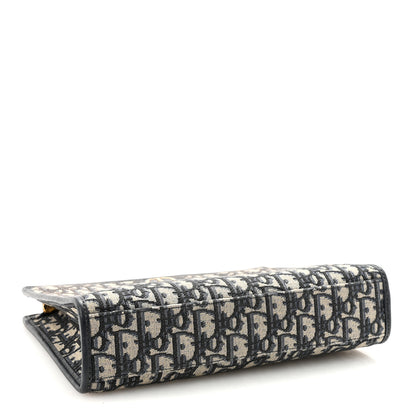 Christian Dior Oblique 30 Montaigne Pouch Blue 4 of 6