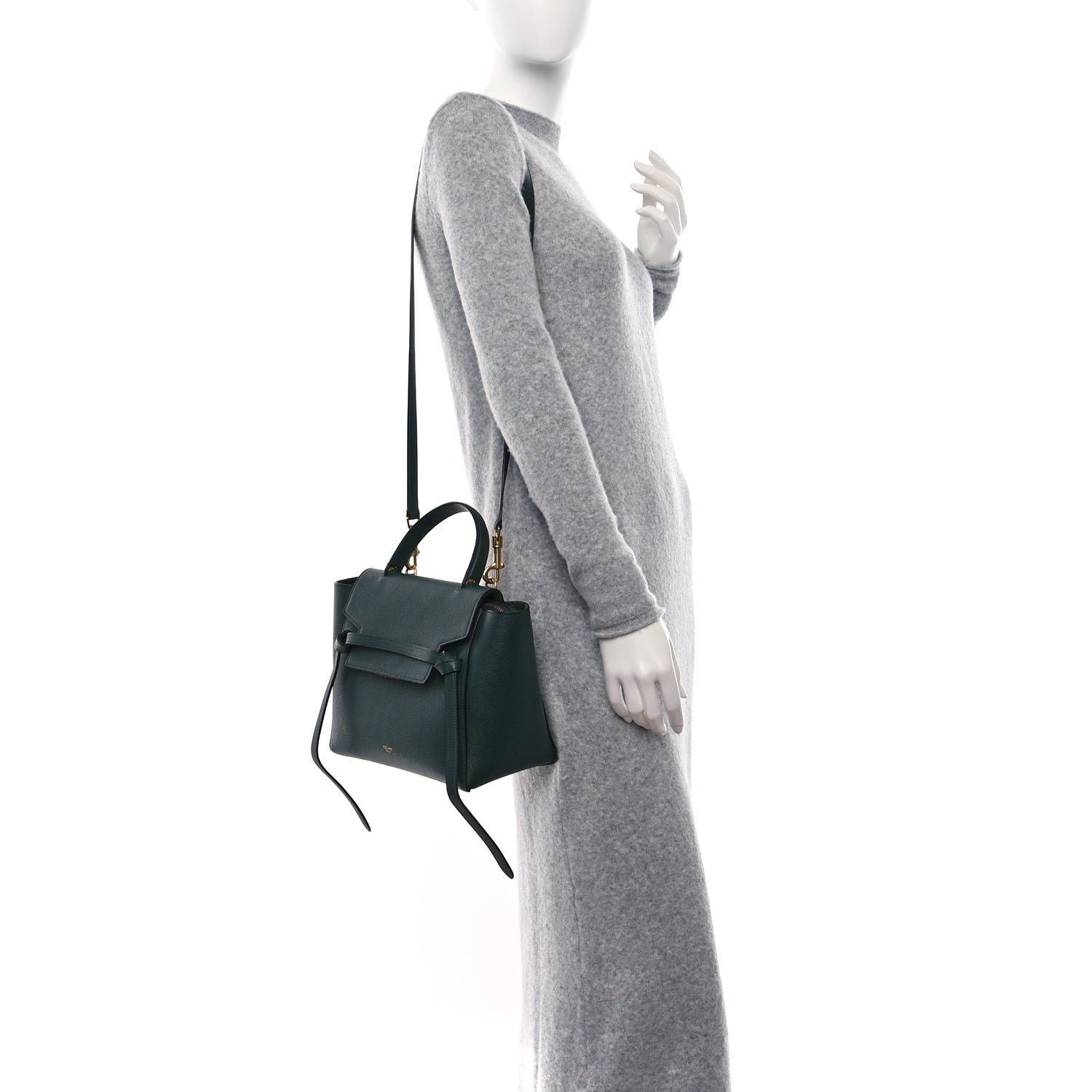 Celine Grained Calfskin Micro Belt Bag Amazone 2 of 13