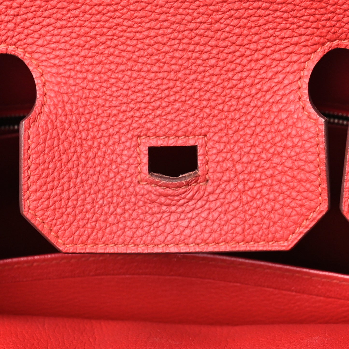 Togo Birkin 35 Rouge Casaque