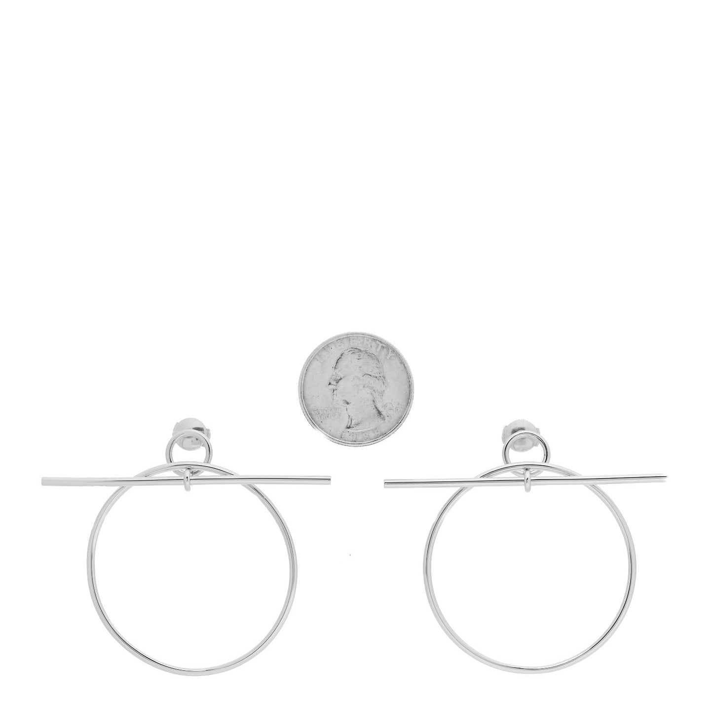 Sterling Silver MM Loop Earrings