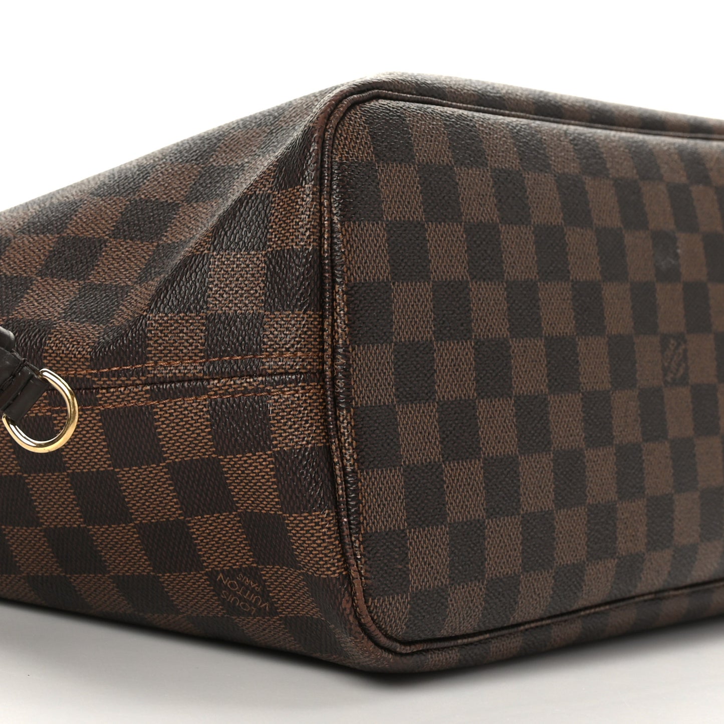 Damier Ebene Neo Neverfull MM Rose Ballerine