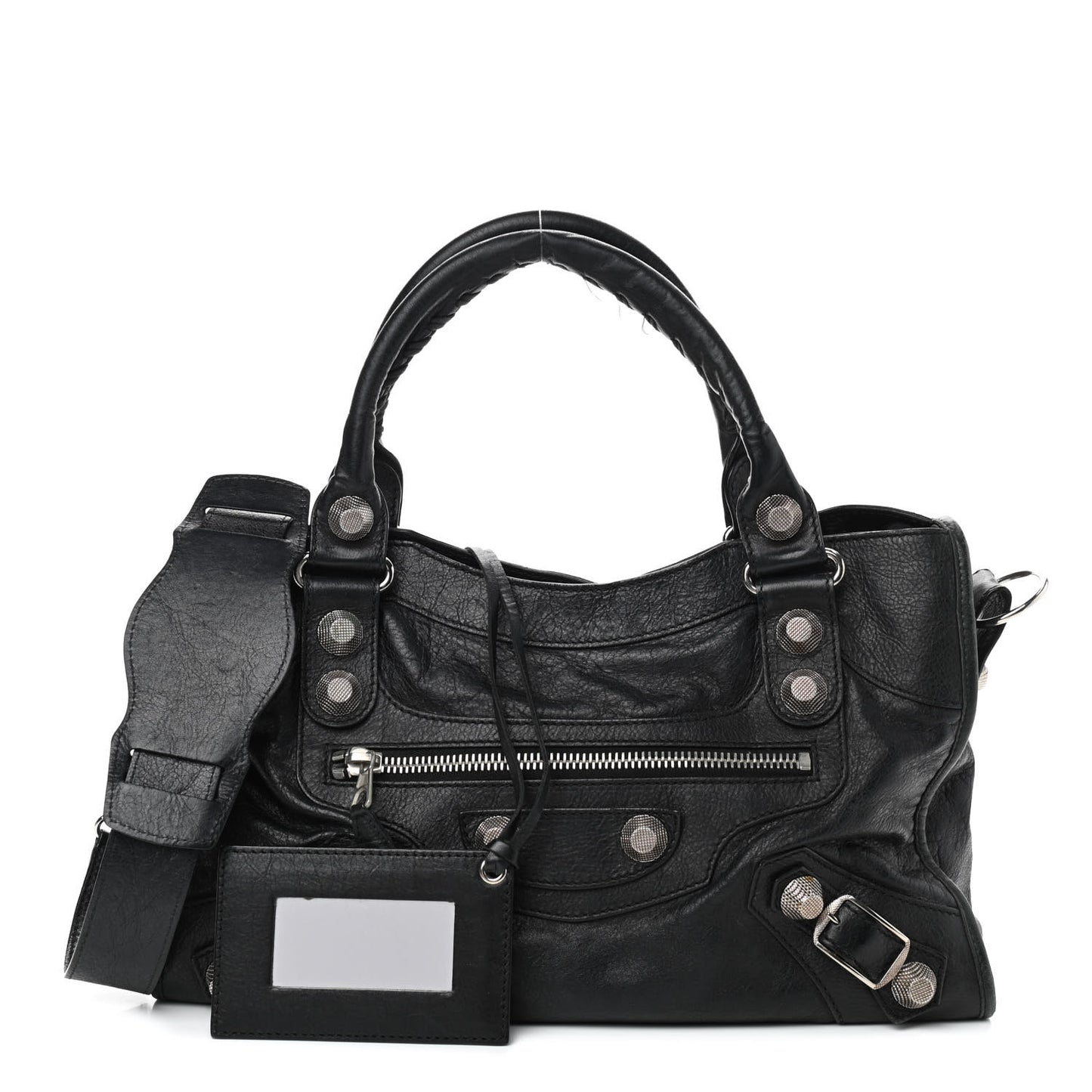 Agneau Giant 21 Silver Hardware City Black