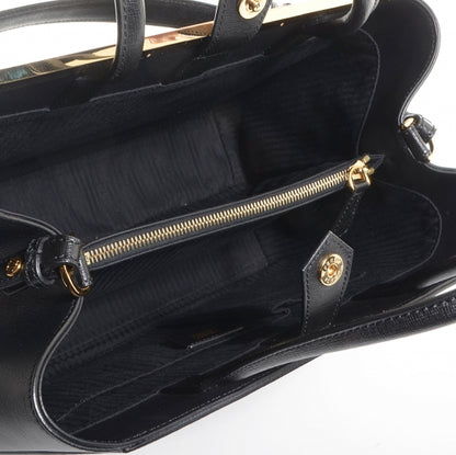 Fendi Vitello Elite Medium 2Jours Tote Black 5 of 12