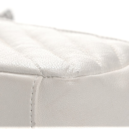 Saint Laurent Sheepskin Matelasse Monogram Classic Baby Chain Bag Porcellana 9 of 10