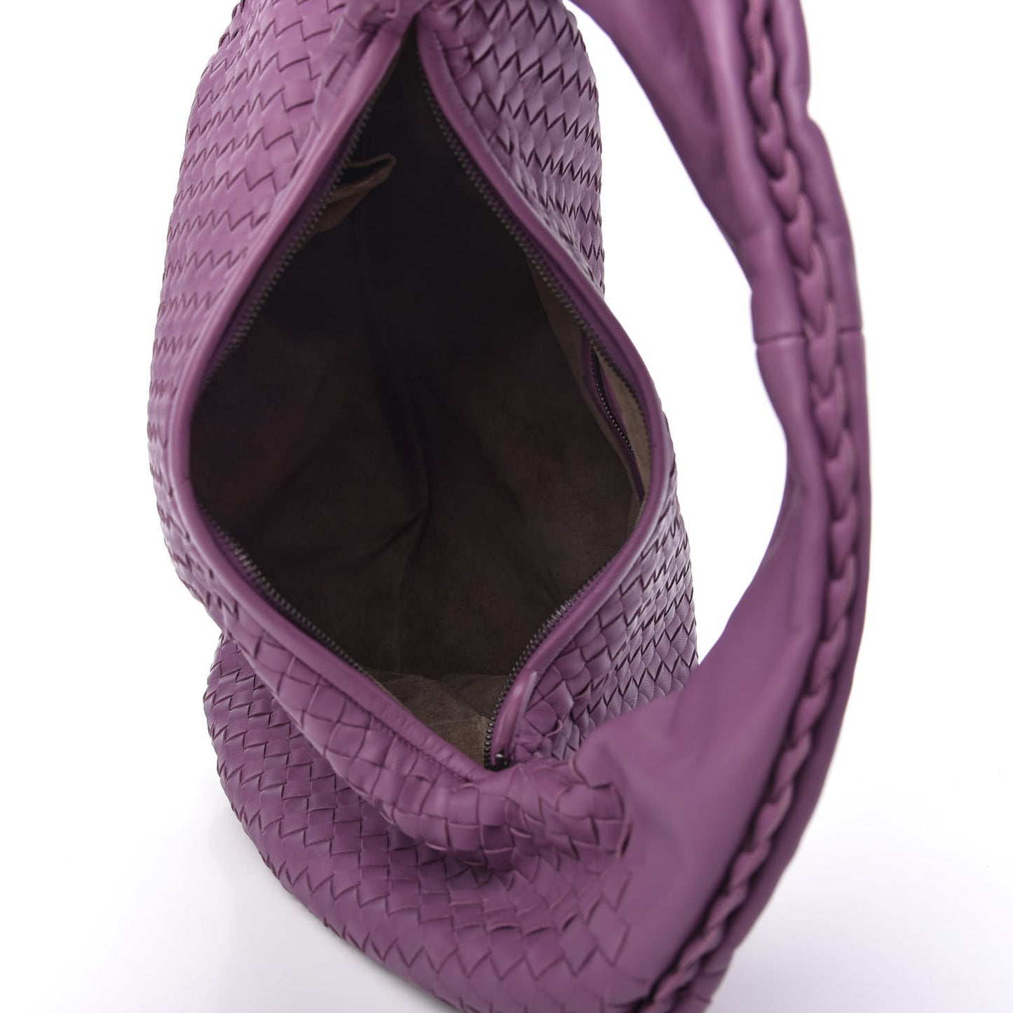 Nappa Intrecciato Large Belly Veneta Hobo Corot