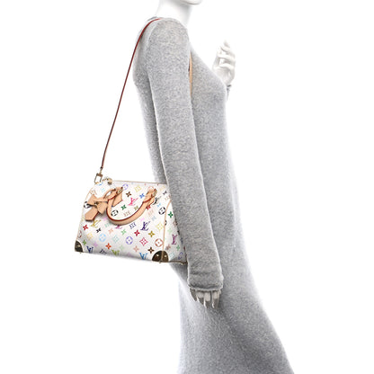 Louis Vuitton LV X TM Monogram Multicolor Speedy Bandouliere 25 White 2 of 9