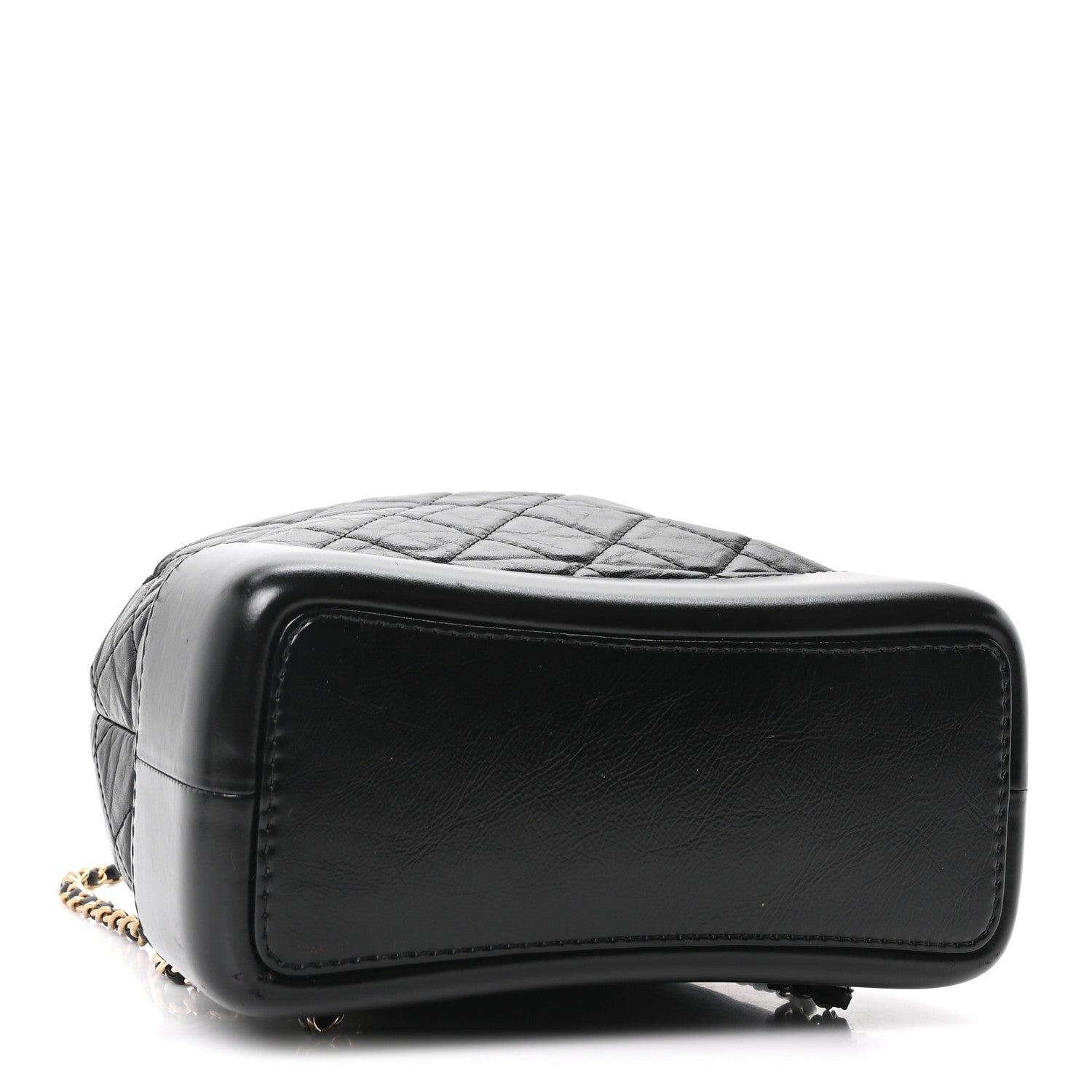 Chanel Aged Calfskin Quilted Small Gabrielle Backpack Black 3 of 10