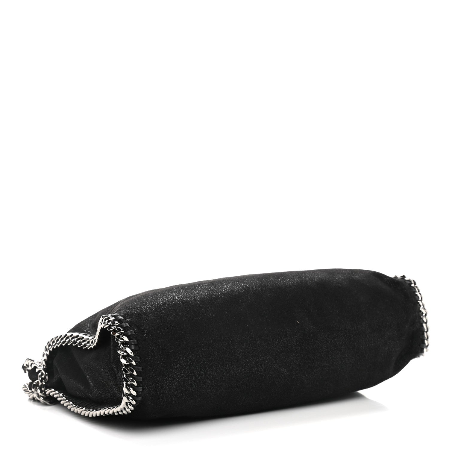 Stella McCartney Shaggy Deer Falabella Fold Over Tote Black 4 of 9