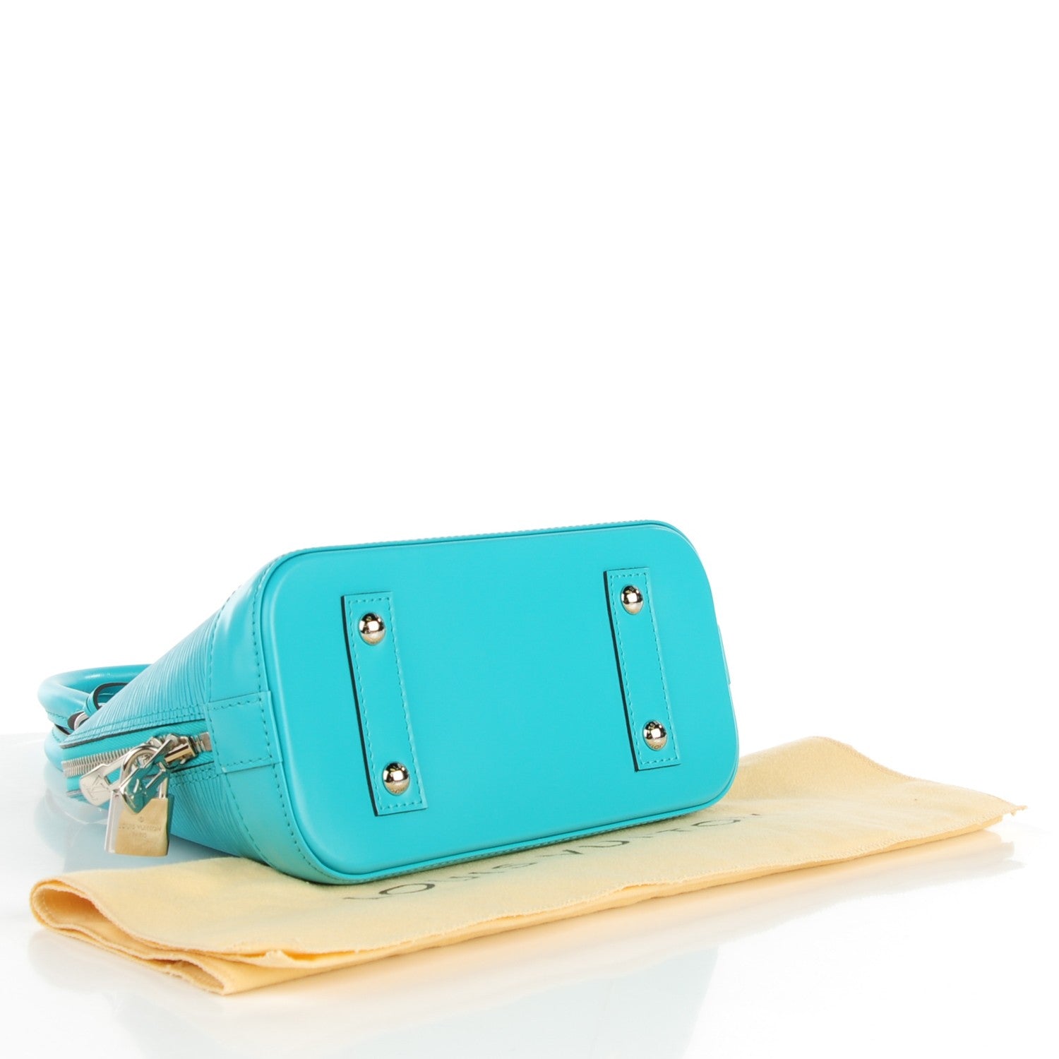 Louis Vuitton Epi Alma BB Turquoise 4 of 7