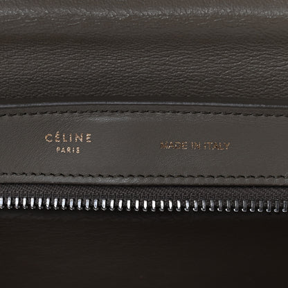 Celine Smooth Calfskin Suede Small Tri-Color Trapeze Orange 14 of 21