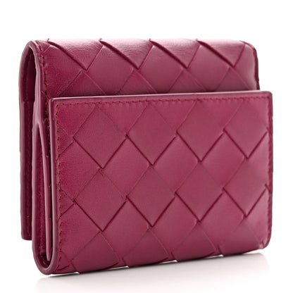 Bottega Veneta Nappa Intrecciato Trifold Wallet Cinnabar 3 of 8