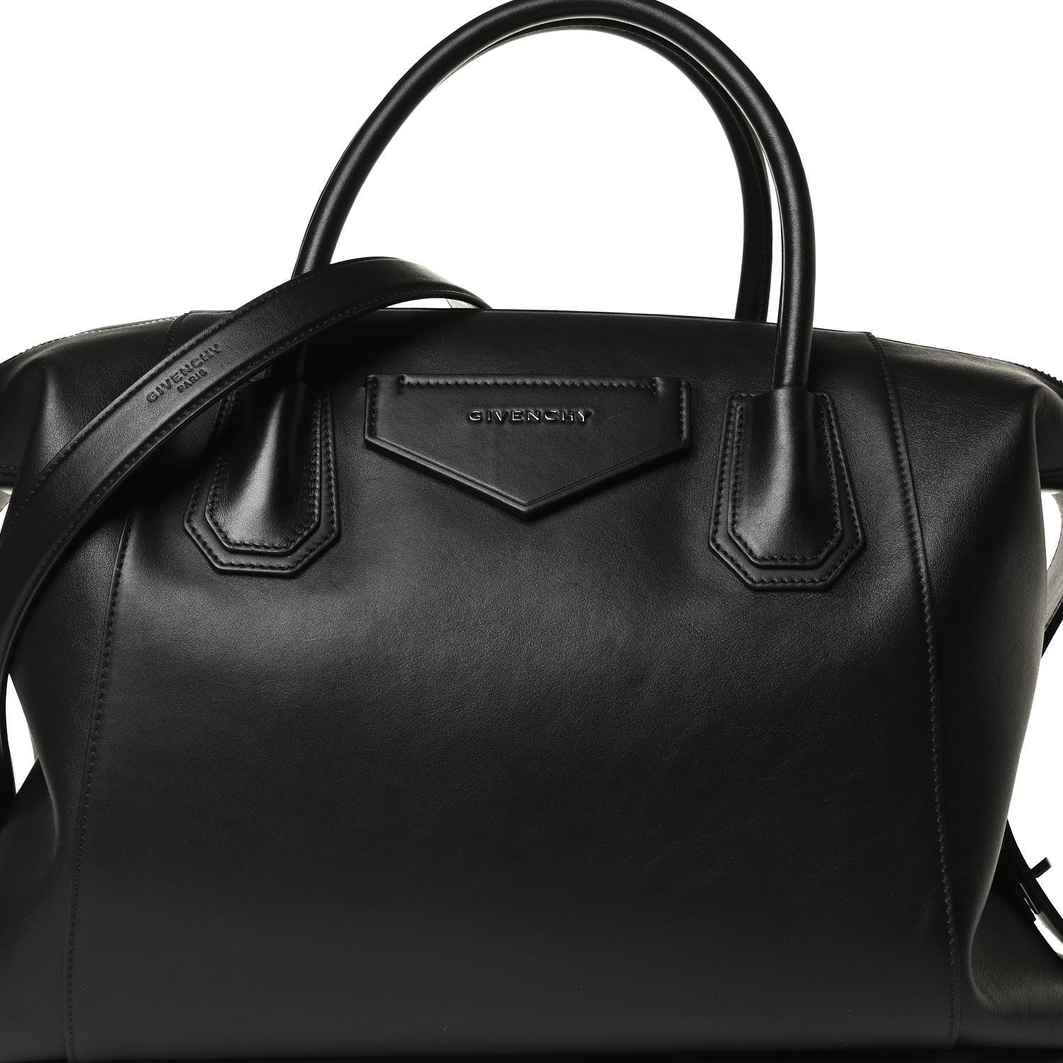 Givenchy Smooth Calfskin Medium Soft Antigona Black 7 of 16