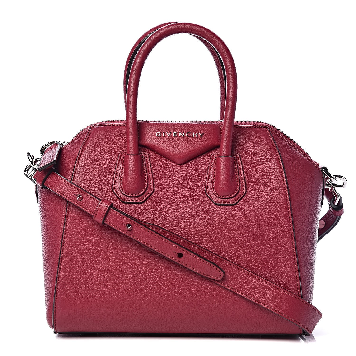 Givenchy Sugar Goatskin Mini Antigona Fig Pink 1 of 12