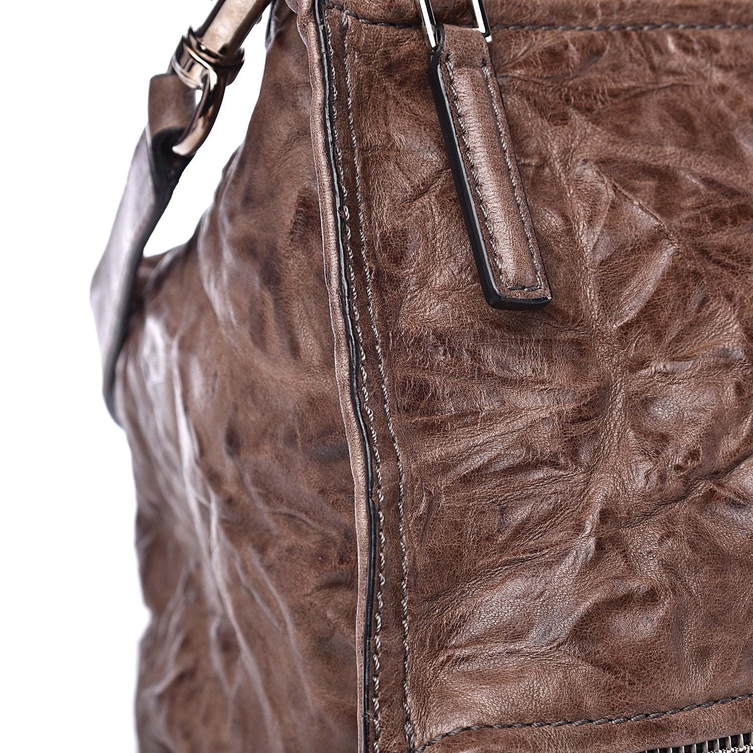 Givenchy Tumbled Sheepskin Medium Pandora Anthracite Grey 11 of 11