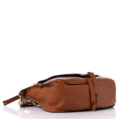 Chloe Calfskin Medium Marcie Satchel Tan 4 of 17