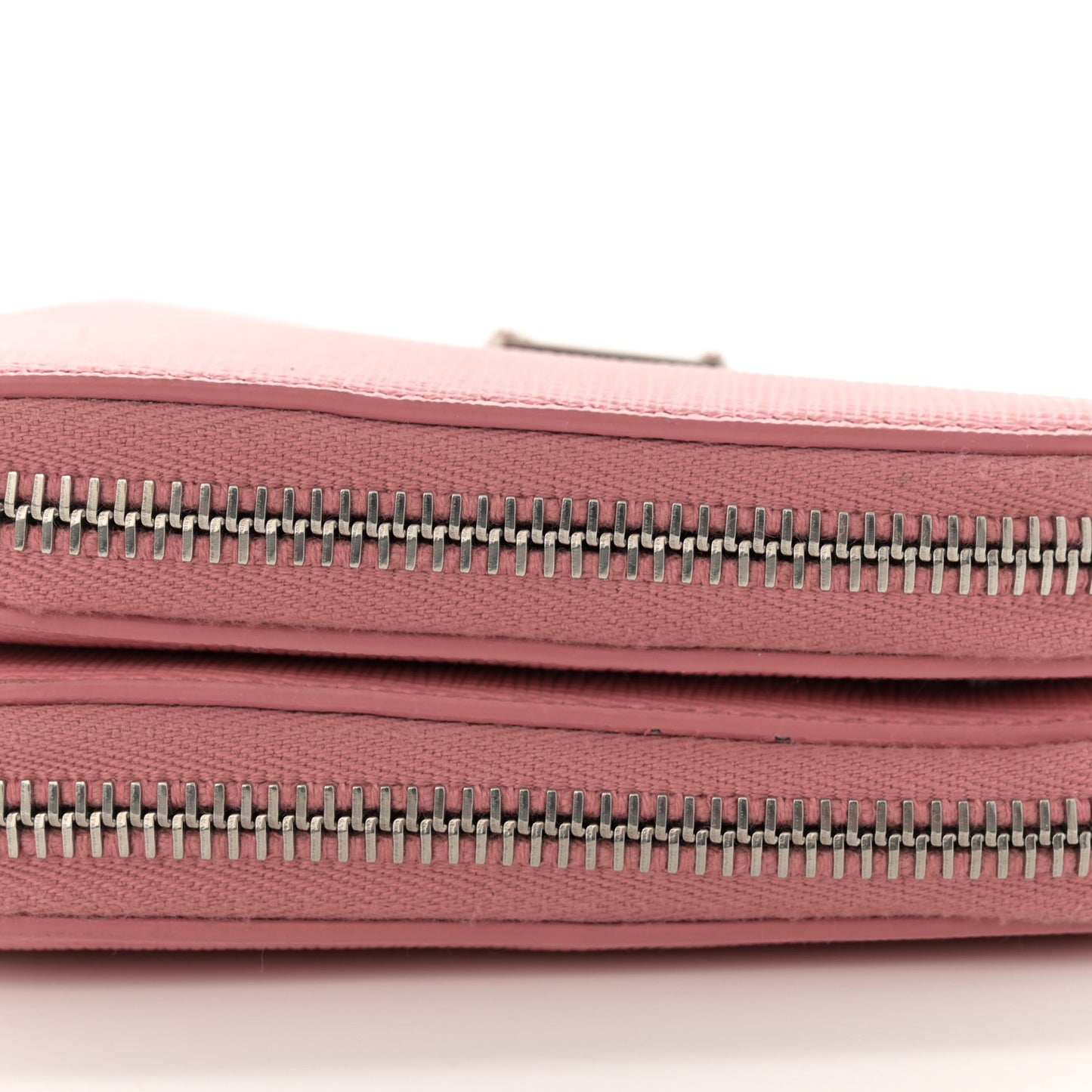 Saffiano Mini Triangle Crossbody Pouch Petalo