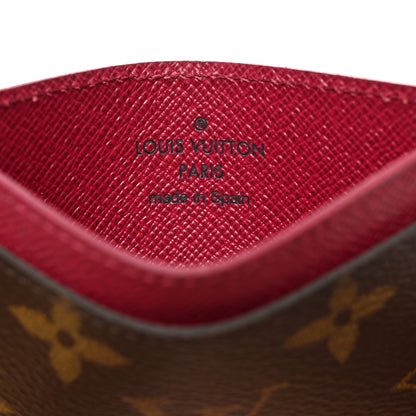 Louis Vuitton Monogram Card Holder Fuchsia 7 of 7
