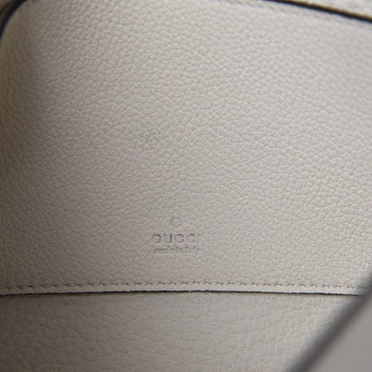 Gucci Grand Prix Calfskin Jackie Convertible Shoulder Bag White 10 of 11