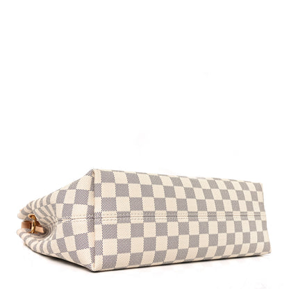 Louis Vuitton Damier Azur Graceful PM Rose Ballerine 4 of 9
