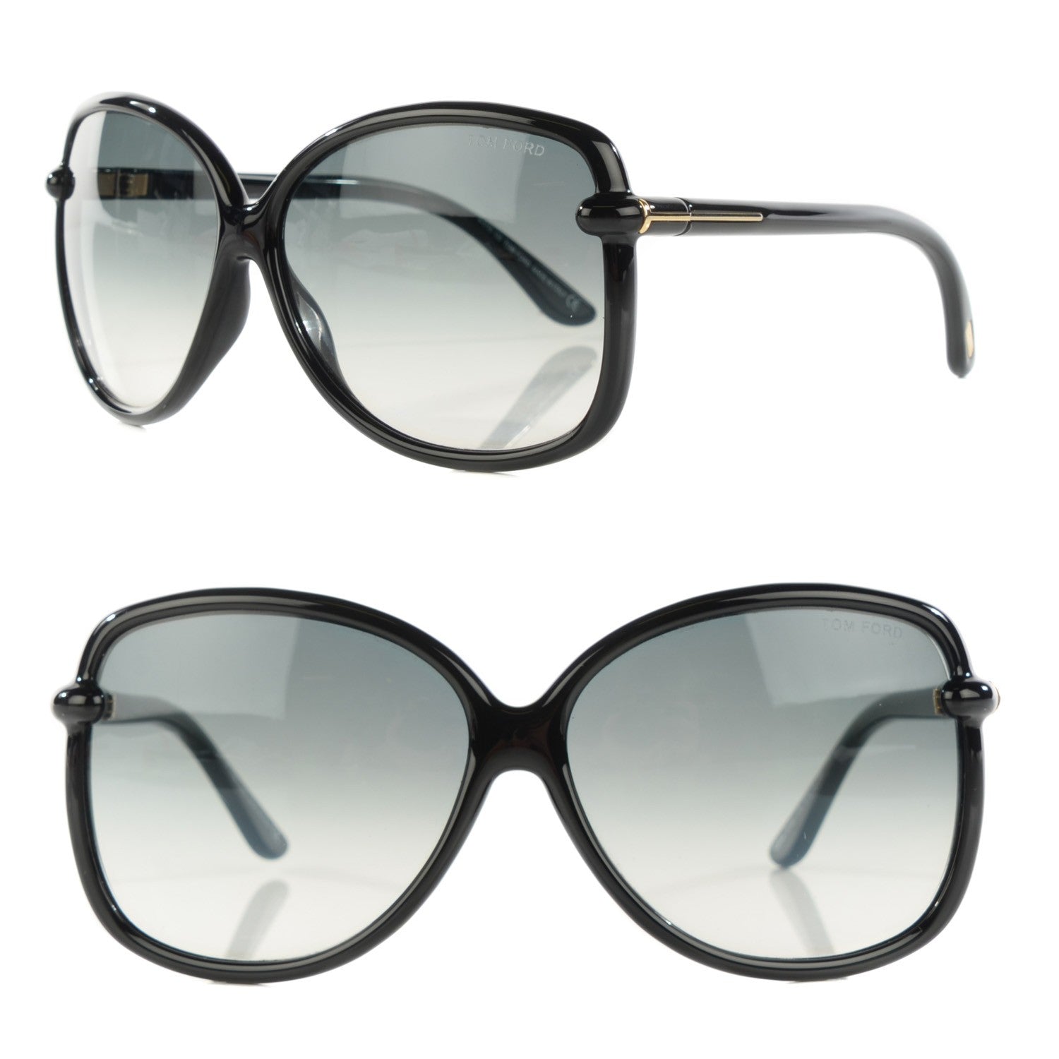 Tom Ford Callae Sunglasses TF165 Black 1 of 6