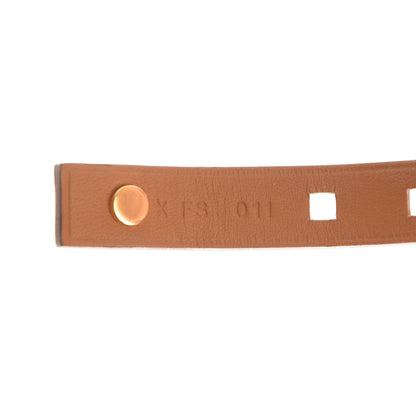 Hermes Swift Mini Dog Perforations Carrees Bracelet T1 Gold 5 of 8