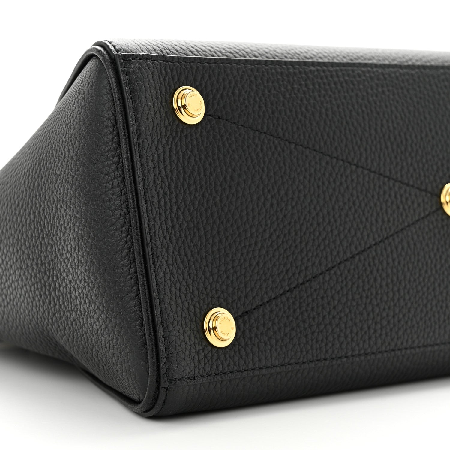 Louis Vuitton Taurillon Vendome MM Black 8 of 9