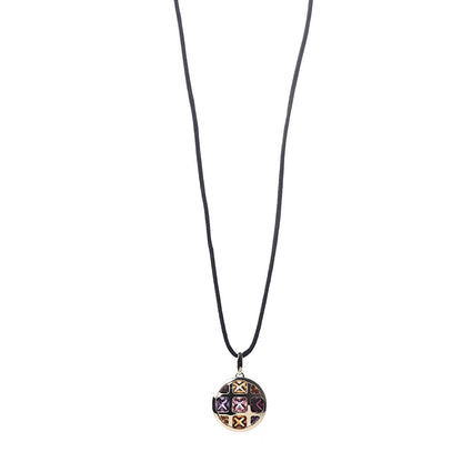 Cartier 18K Yellow Gold Citrine Amethyst Tourmaline Silk Pasha de Necklace 1 of 5