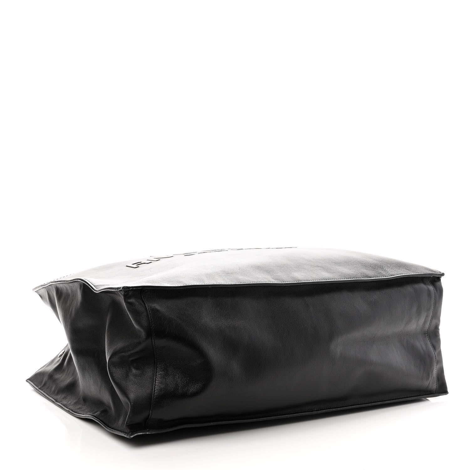 Saint Laurent Vitello Rive Gauche Large Tote Black 4 of 8