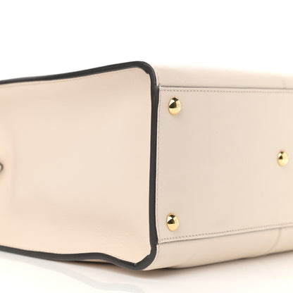Fendi Vitello Seta Century Medium Peekaboo X-Lite Camelia Barolo 8 of 10