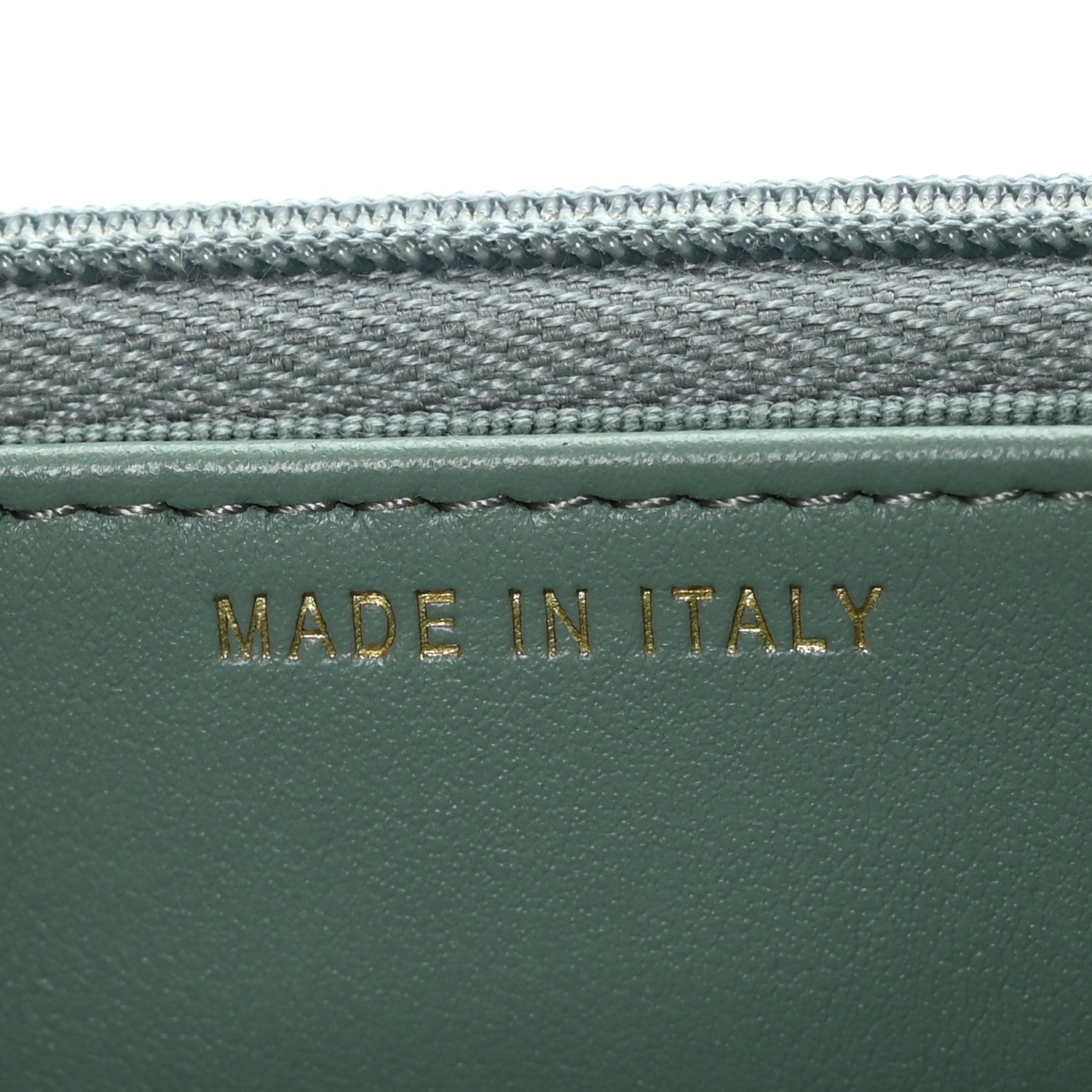 Chanel Caviar Quilted Wallet On Chain WOC Dark Green 7 of 10