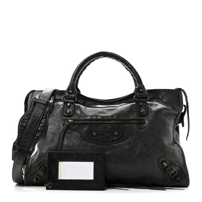Balenciaga Agneau Classic Hardware City Anthracite 3 of 11