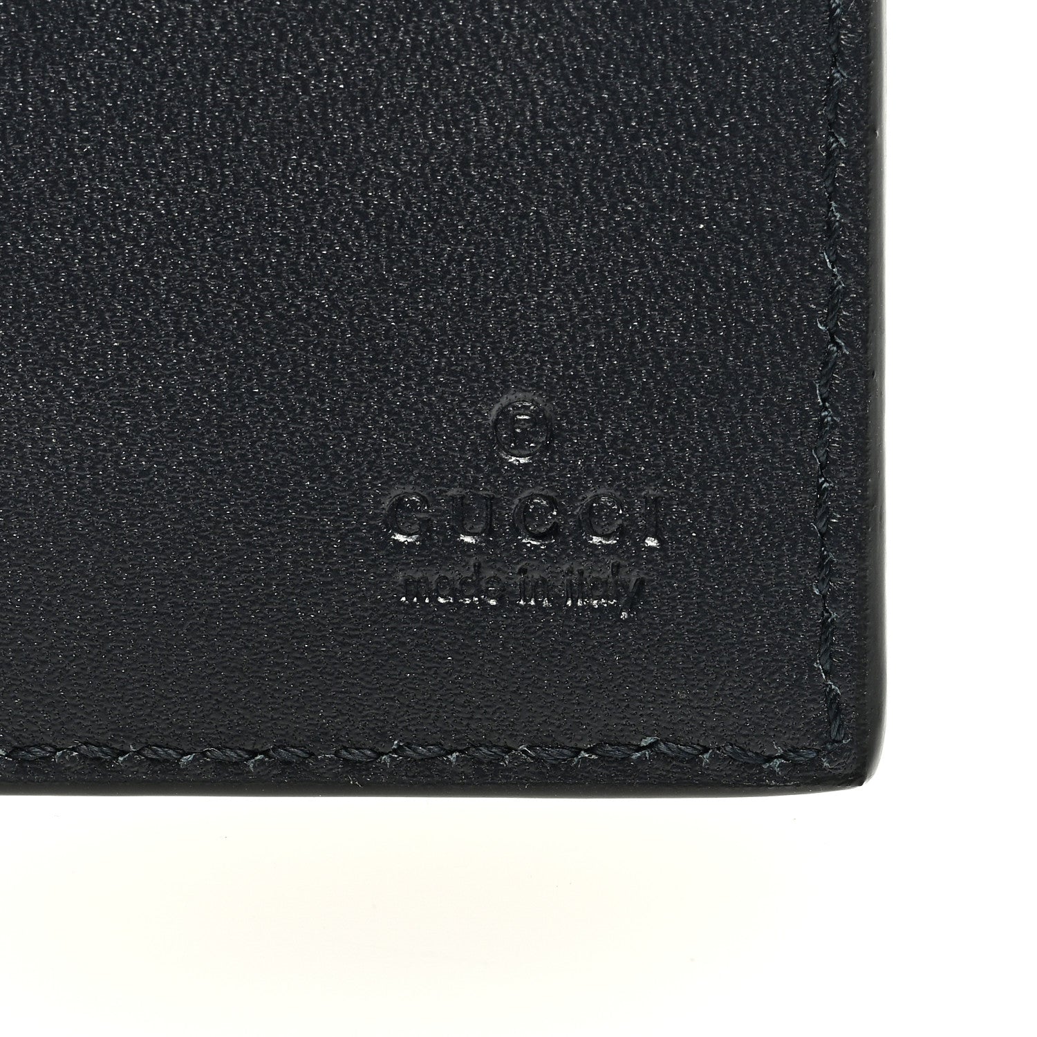 Gucci GG Supreme Monogram Blooms Bi-Fold Wallet Beige Blue Navy 6 of 6