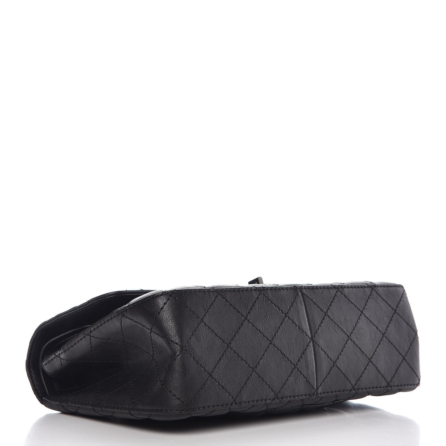 Chanel Crumpled Calfskin Quilted 2.55 Reissue 226 Flap So Black 5 of 9