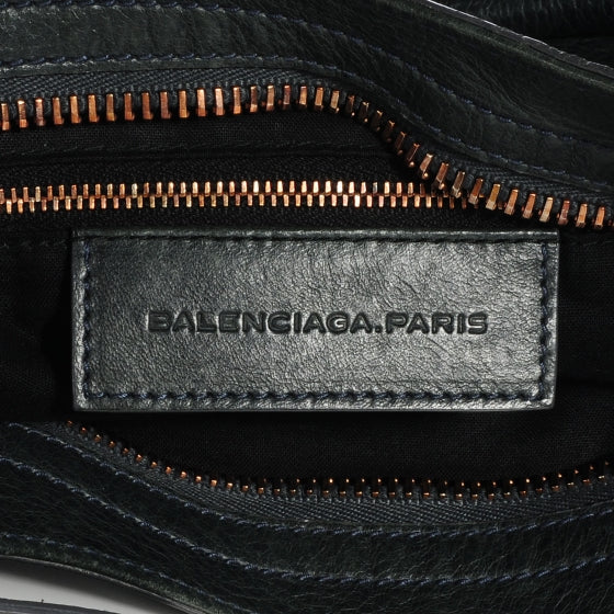 Agneau Giant 21 Rose Gold Hardware City Anthracite