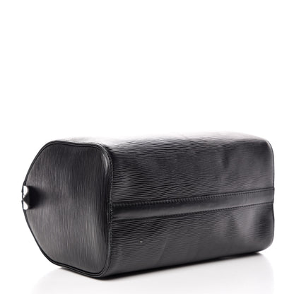 Louis Vuitton Epi Speedy 25 Black 4 of 16