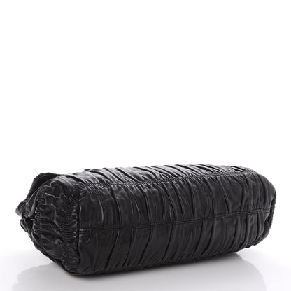 Prada Nappa Gaufre Flap Black 3 of 8