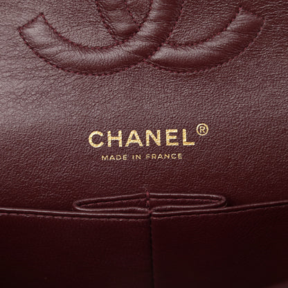 Chanel Lambskin Quilted Medium Double Flap Black 7 of 15