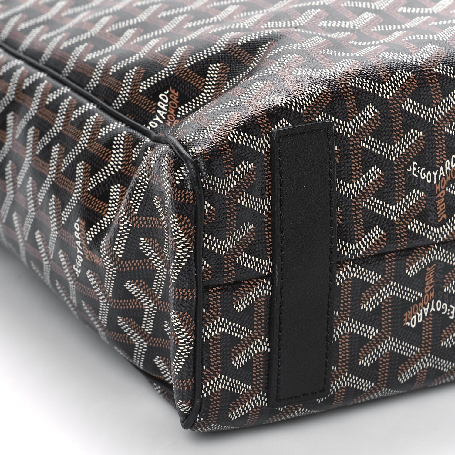 Goyard Goyardine Voltaire III Tote Black 7 of 8